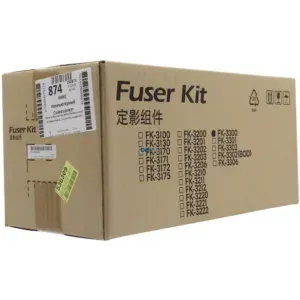 Unidad De Fusor Kyocera FK-3300 220V Fuser Unit, Compatible Con Impresoras Kyocera Ecosys M3655idn / M3660idn. Rendimiento 500.000 Páginas.